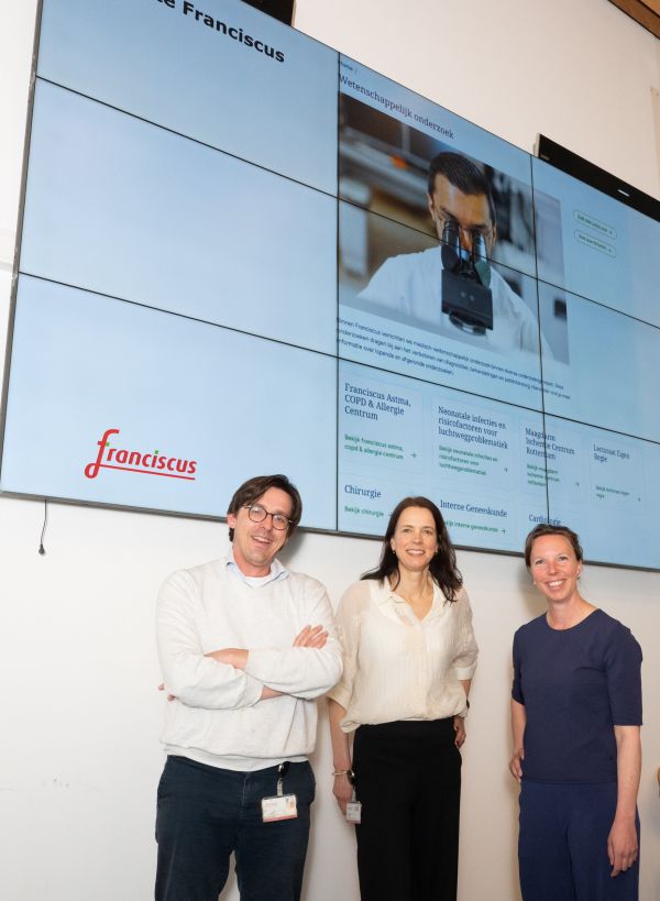 Franciscus lanceert platform dat onderzoek toegankelijk presenteert voor patiënt en professional