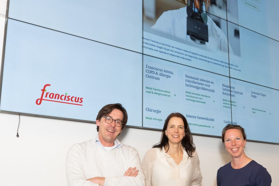 Franciscus lanceert platform dat onderzoek toegankelijk presenteert voor patiënt en professional