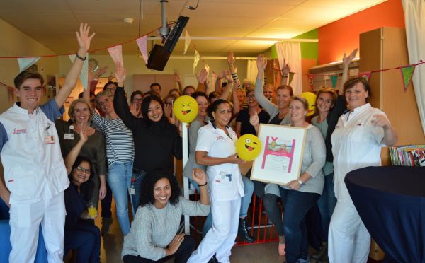 Franciscus Gasthuis ontvangt als enige in de regio Rotterdam de Gouden Smiley