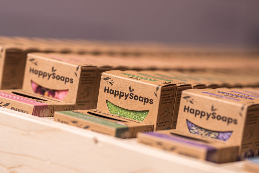 HappySoaps verpakkingen