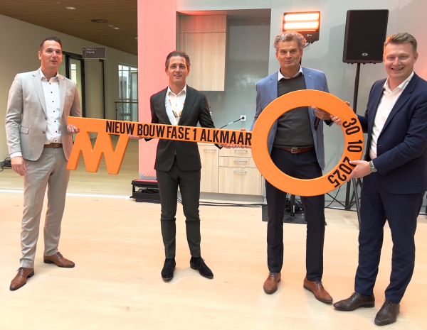 Noordwest Ziekenhuisgroep ontvangt sleutel van nieuwbouw in Alkmaar