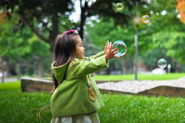child playing