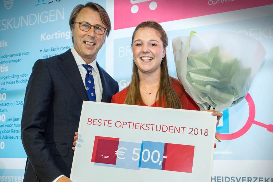 Beste Optiekstudent 2018: Evelijn van de Wiel