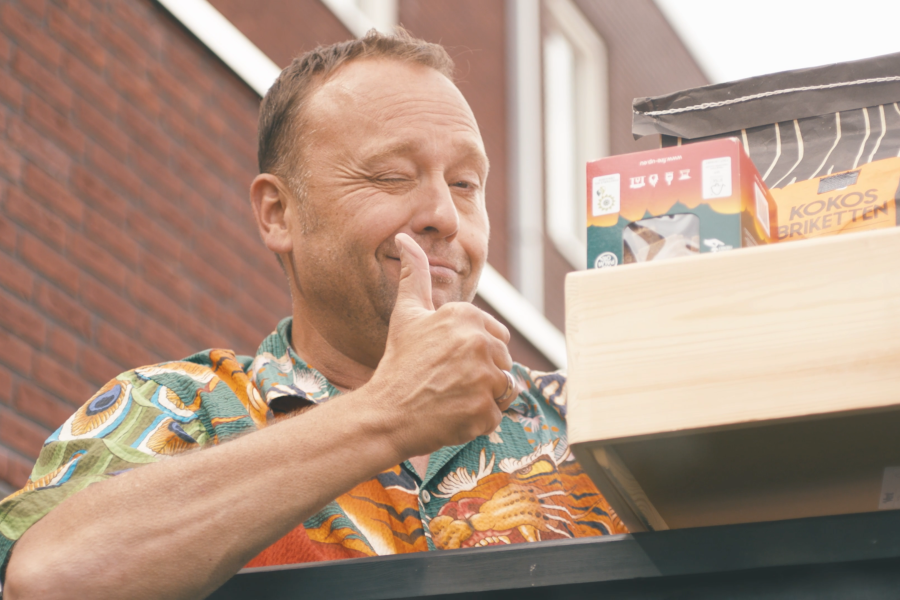 Richard Groenendijk in de campagne "Wat loop je nou te stoken?!"