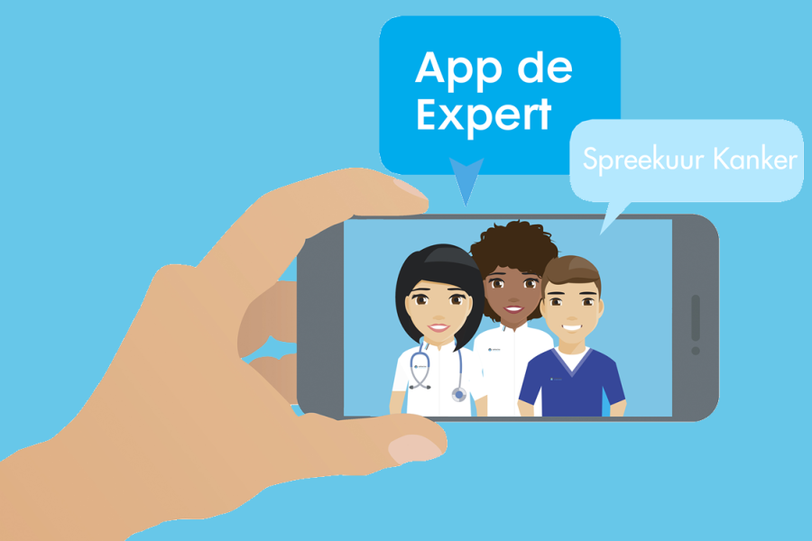 Vragen over kanker? App de Expert op Wereldkankerdag tijdens vijf live-uitzendingen