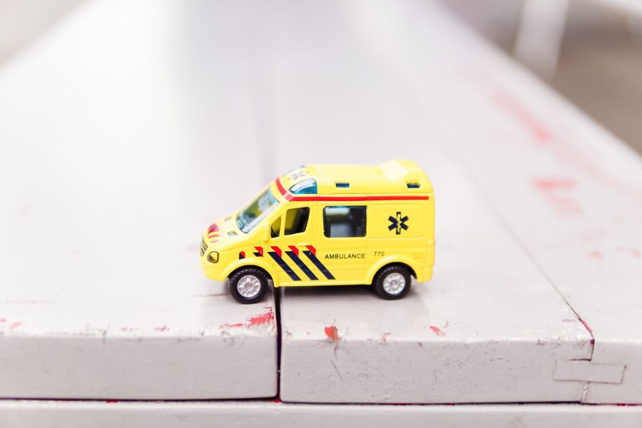 miniatuur ambulance