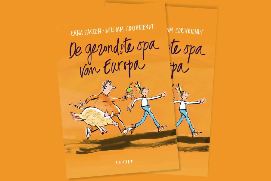 Vandaag verschijnt het kinderboek De gezondste opa van Europa