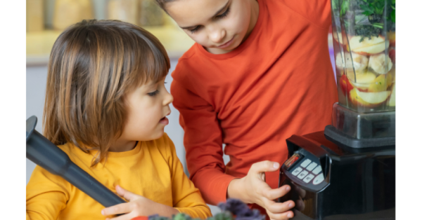 kinderen die eten