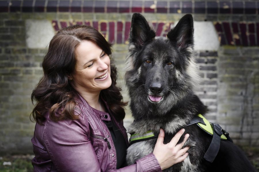 geleidehond yoko en annemiek