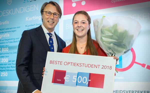 Beste Optiekstudent 2018: Evelijn van de Wiel