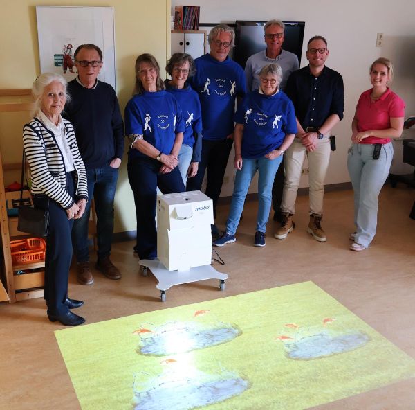 Spelenderwijs in beweging: interactief projectiesysteem voor kinderafdeling