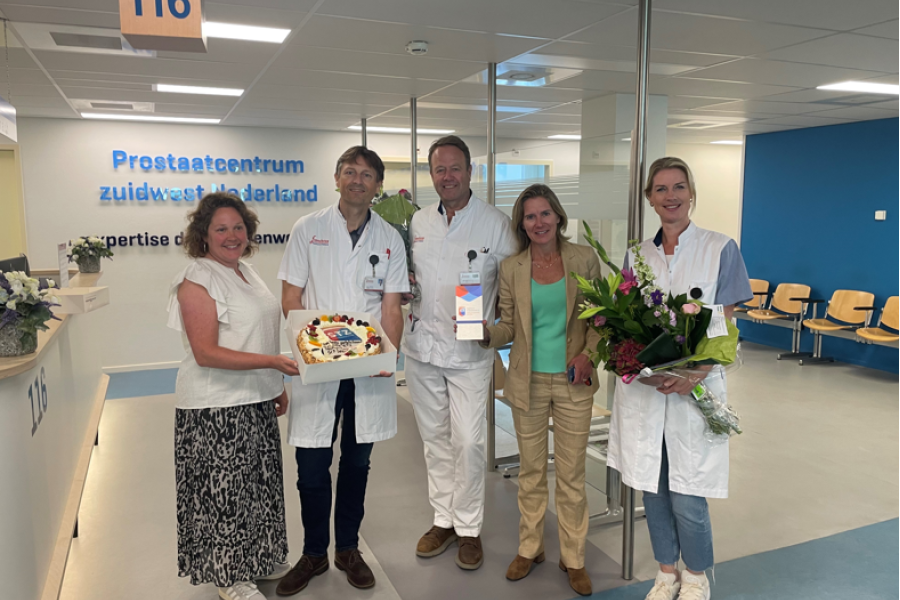 Prostaatcentrum zuidwest Nederland ontvangt topklinische erkenning
