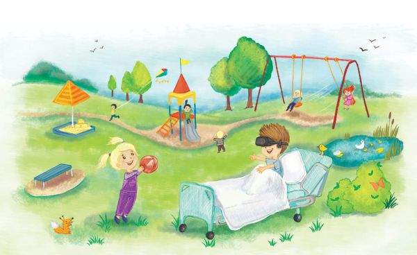 Een virtual-reality-speeltuin