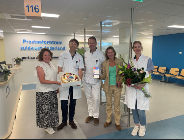 Prostaatcentrum zuidwest Nederland ontvangt topklinische erkenning