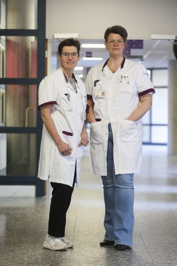 Renata Gierkink en Anoek Forkink, verpleegkundig specialisten Neurologie