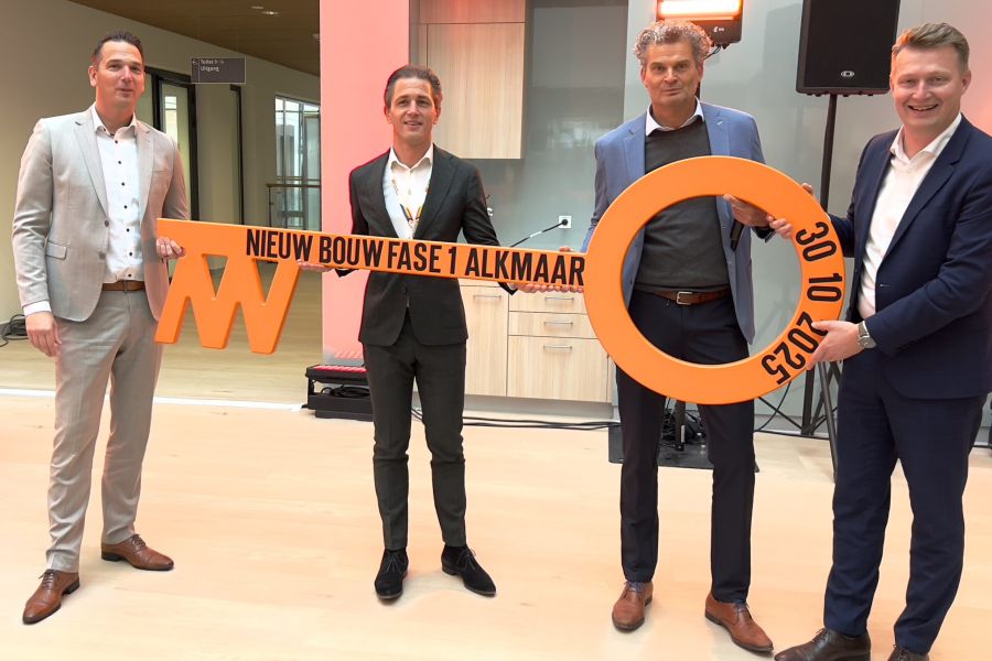 Noordwest Ziekenhuisgroep ontvangt sleutel van nieuwbouw in Alkmaar