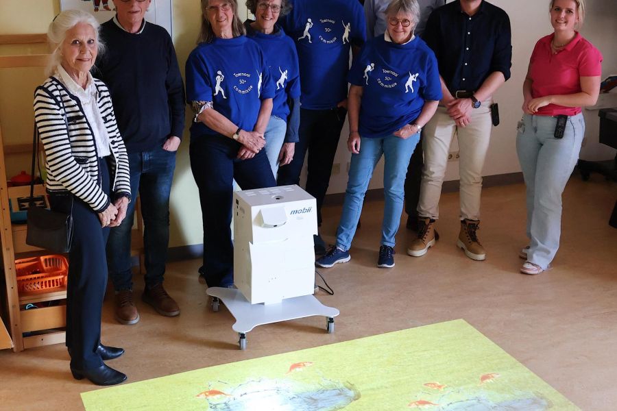 Spelenderwijs in beweging: interactief projectiesysteem voor kinderafdeling