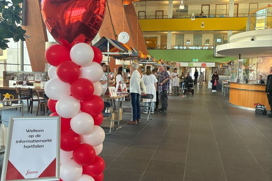 Informatiemarkt over hartfalen in Franciscus